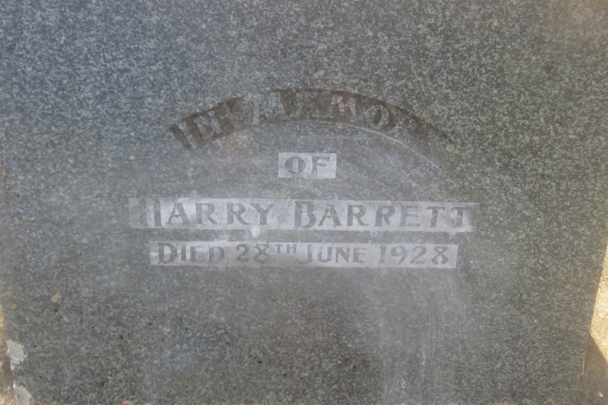 BARRETT Harry -1928