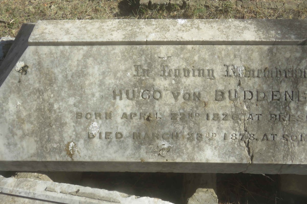 BUDDENBROCK Hugo, von 1826-1878