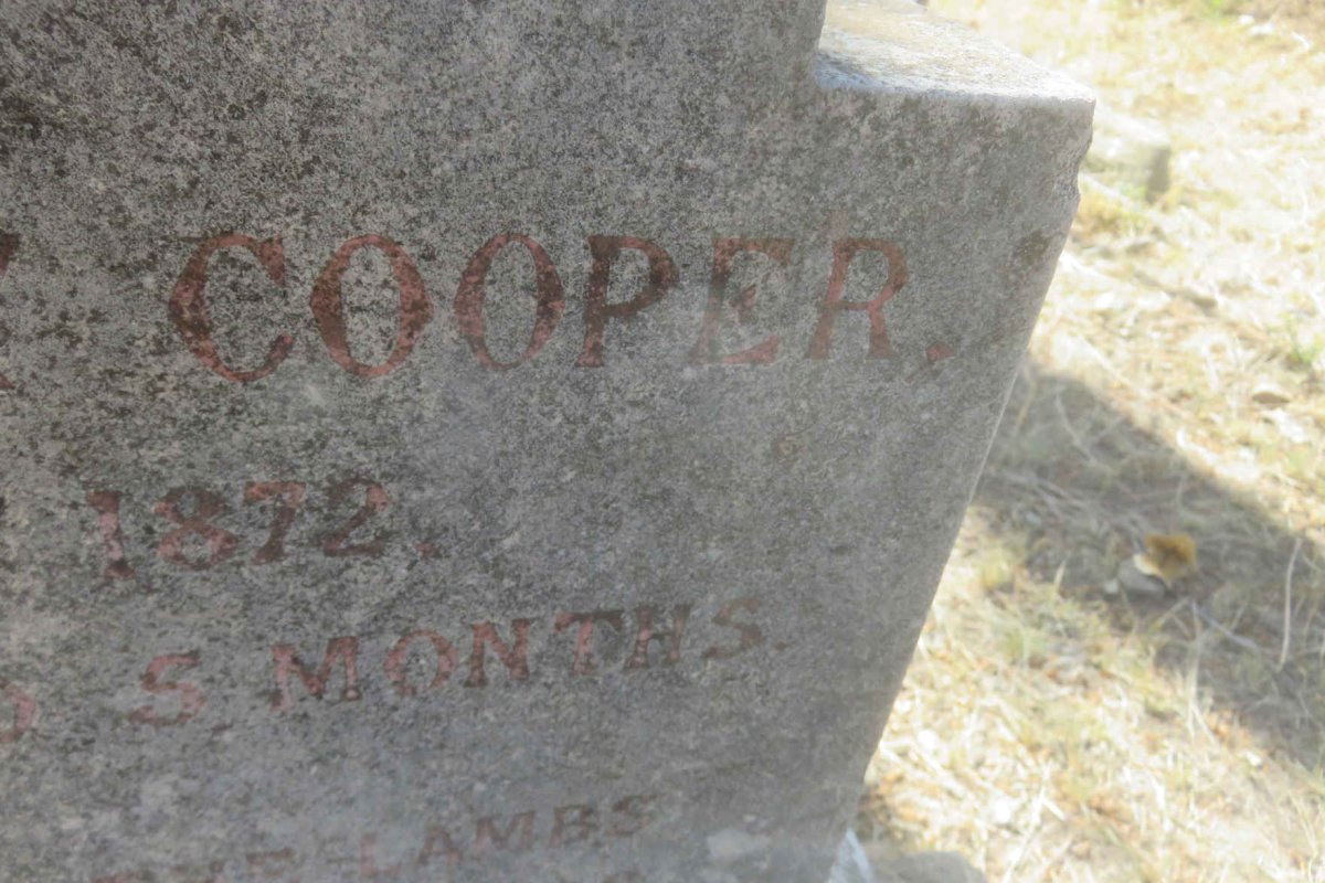 COOPER Charles Sydney -1872