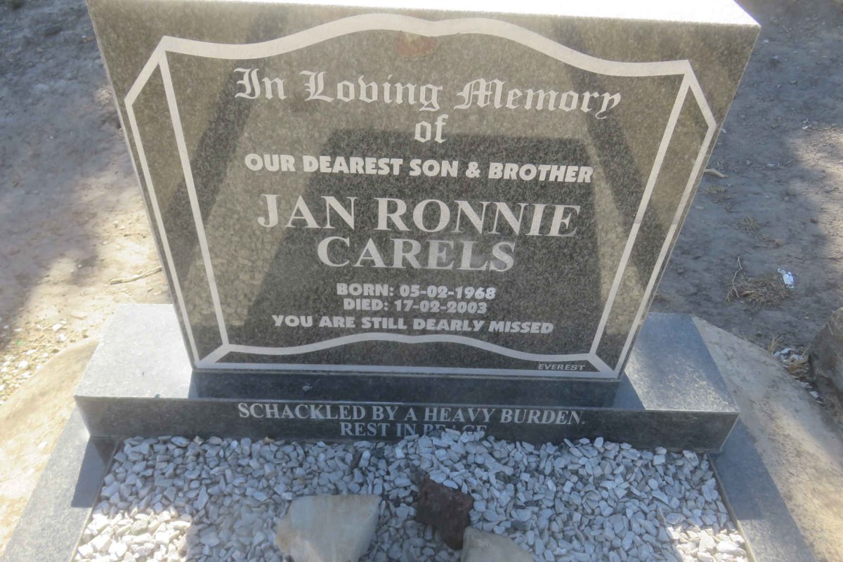 CARELS Jan Ronnie 1968-2003