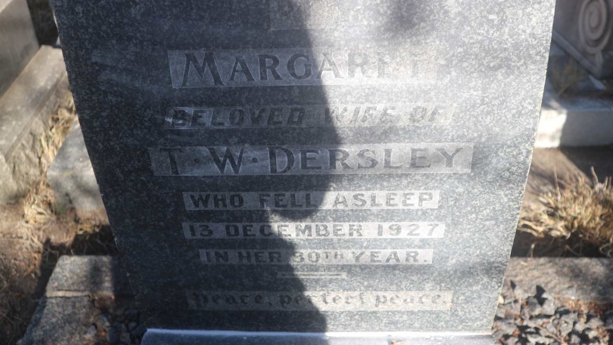 DERSLEY Margaret -1927