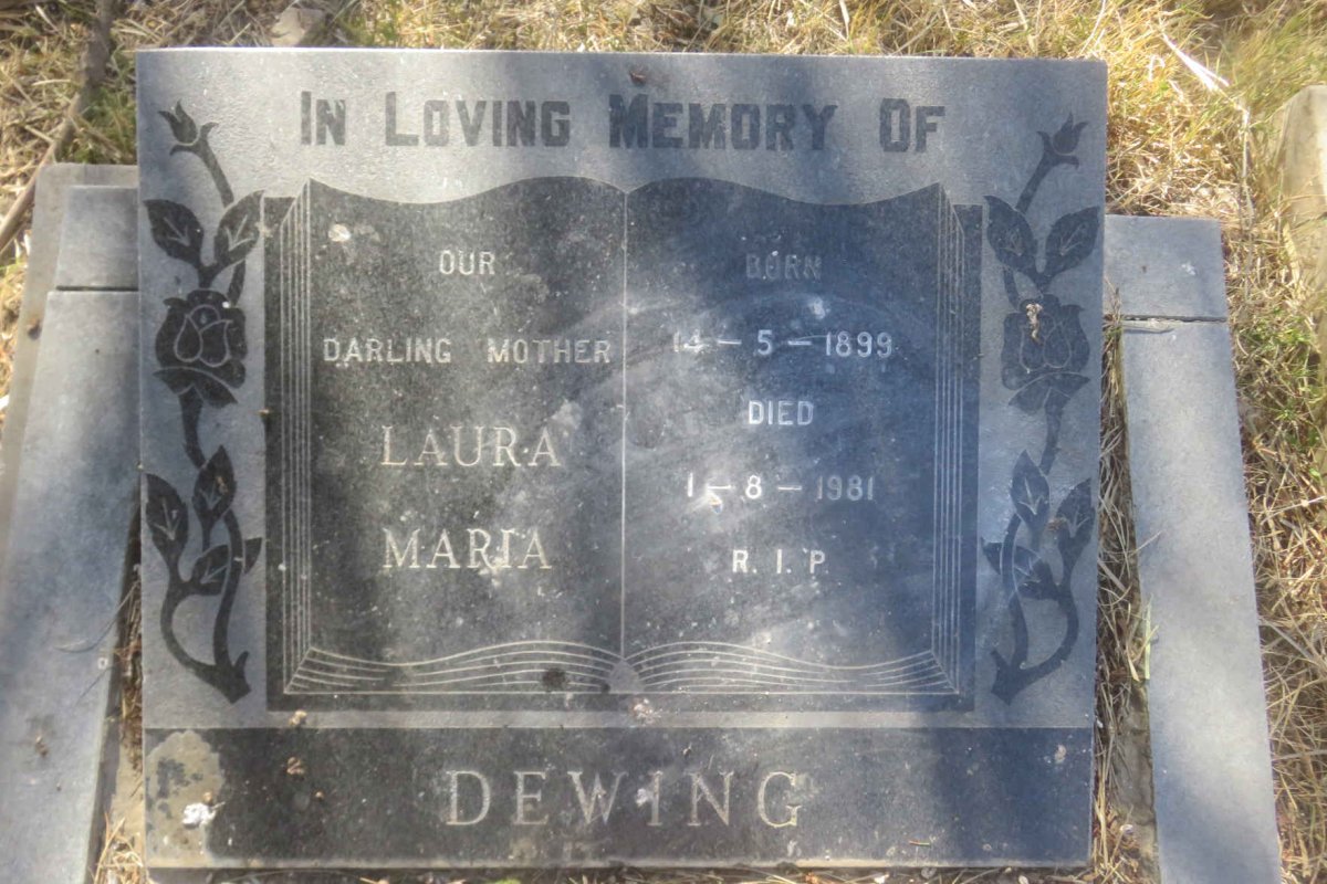 DEWING Laura Maria 1899-1981