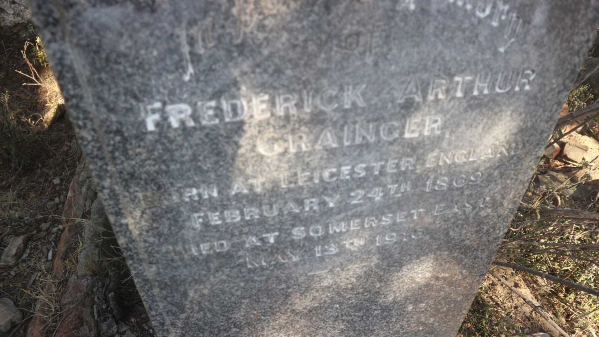 GRAINGER Frederick Arthur 1869-1916