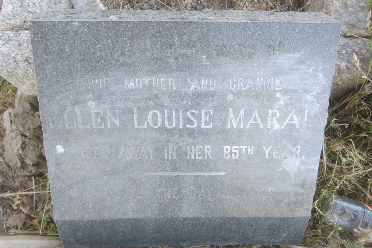 MARAIS Ellen Louise