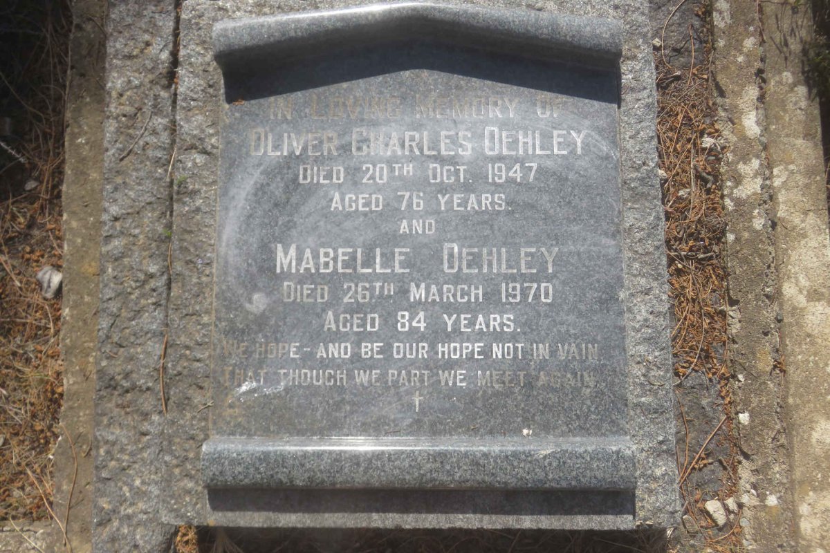 OEHLEY Oliver Charles -1947 :: OEHLEY Mabelle -1970