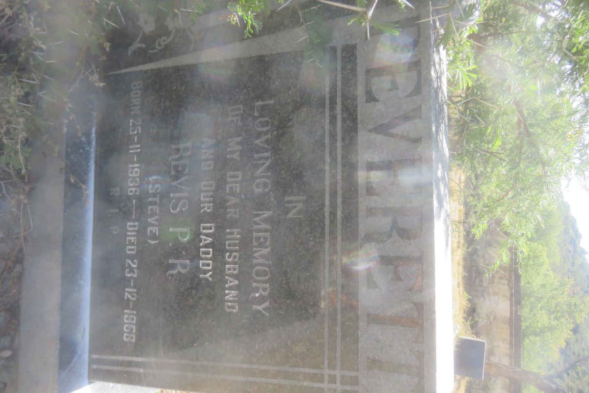 PEVERETT Revis P.R. 1936-1968
