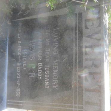 PEVERETT Revis P.R. 1936-1968