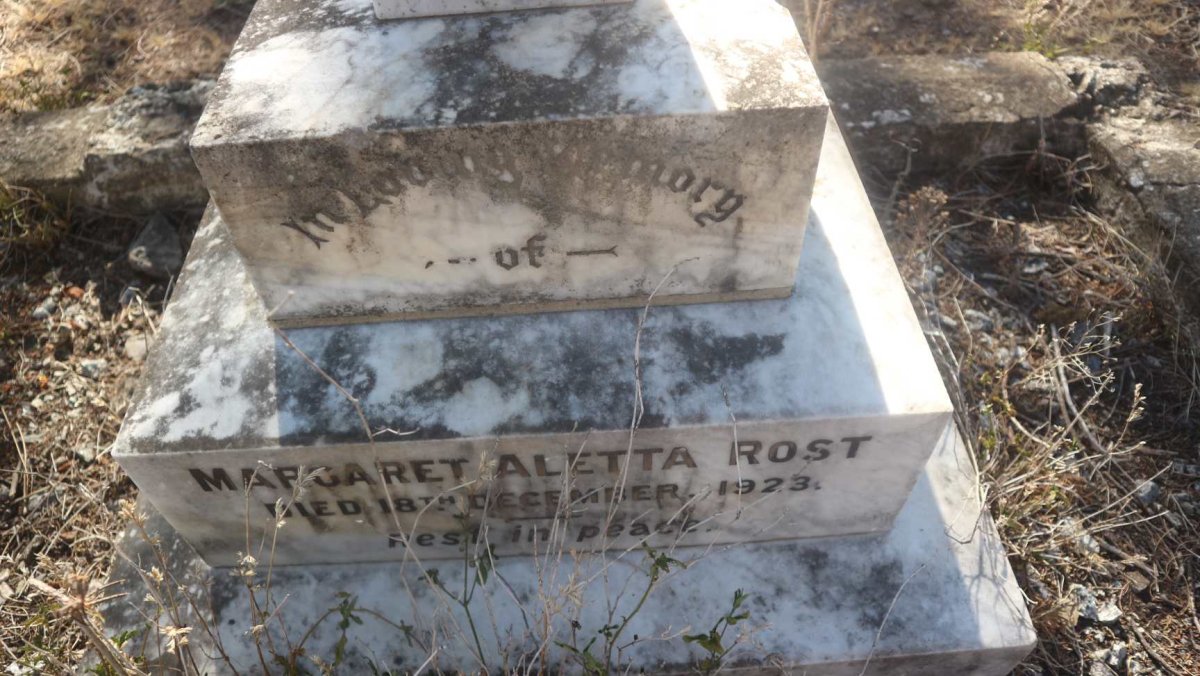 ROST Margaret Aletta -1923