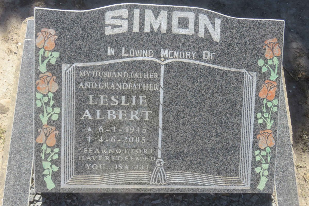 SIMON Leslie Albert 1945-2005