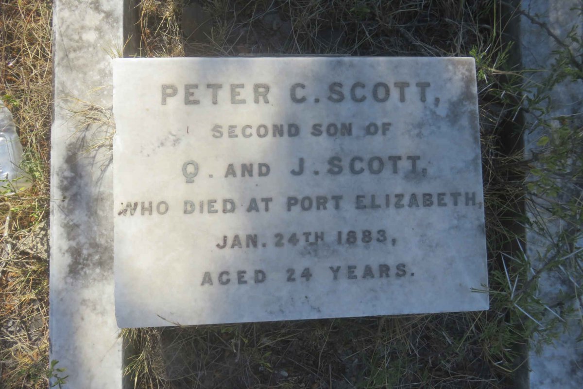 SCOTT Peter C. -1883