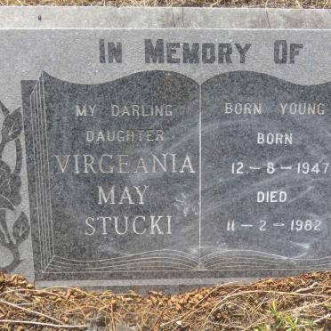STUCKI Virgeania May 1947-1982