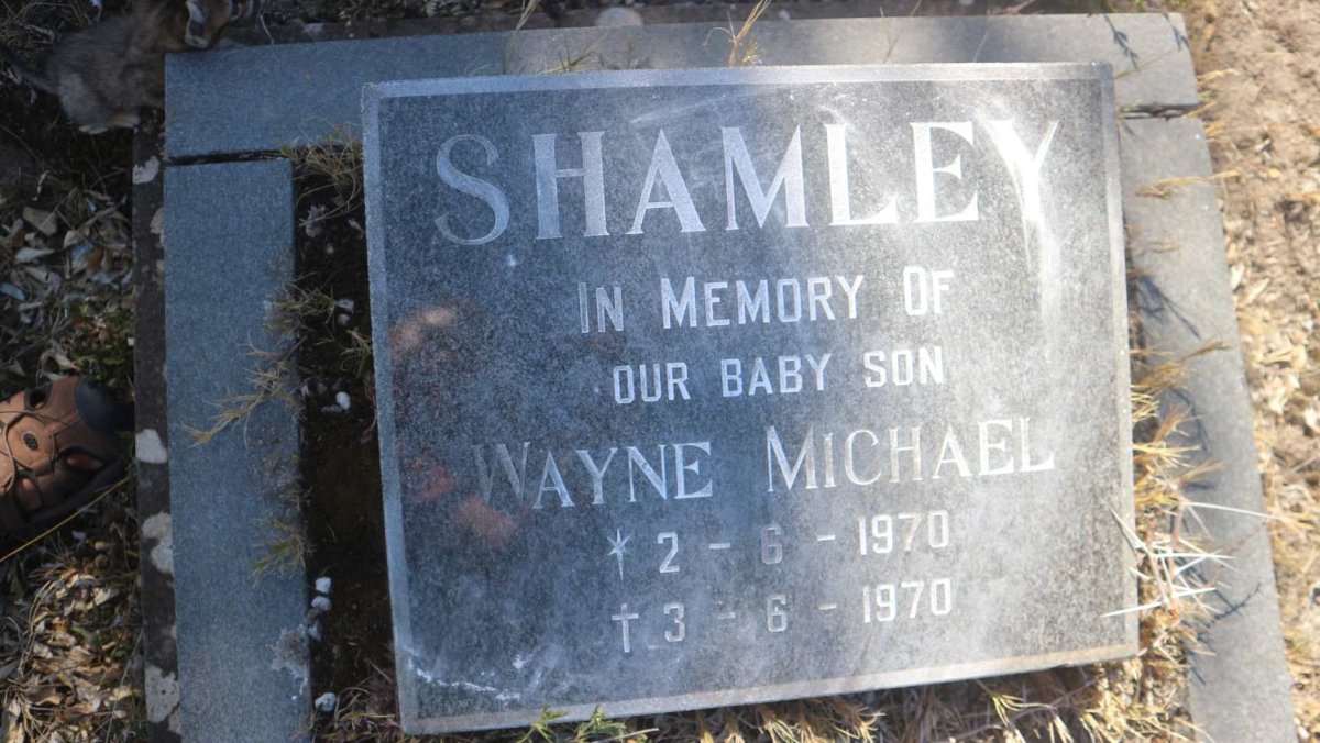 SHAMLEY Wayne Michael 1970-1970