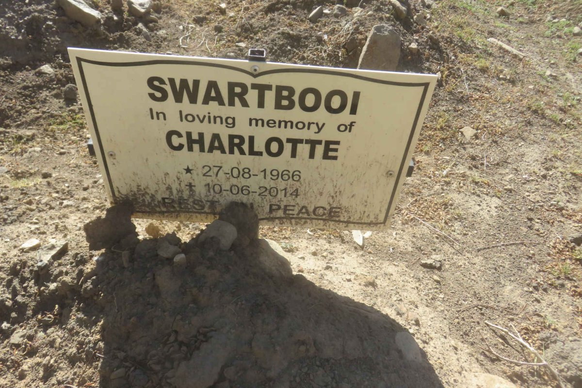 SWARTBOOI Charlotte 1966-2014
