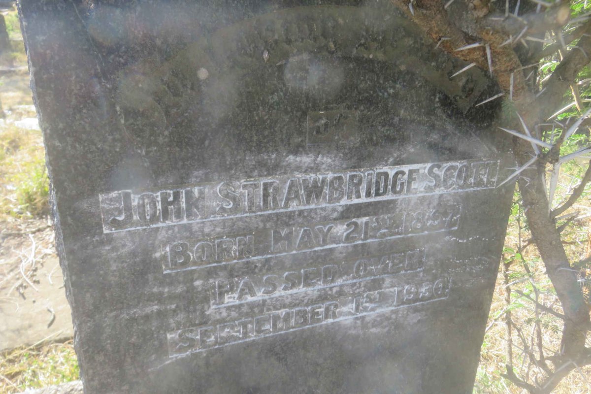 SCOTT John Strawbridge 1857-1930