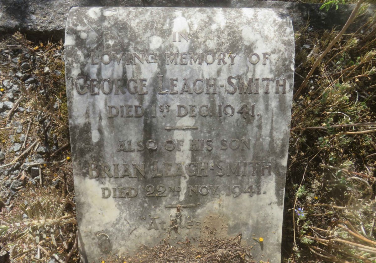 SMITH George, LEACH -1941 :: LEACH-SMITH Brian -1941