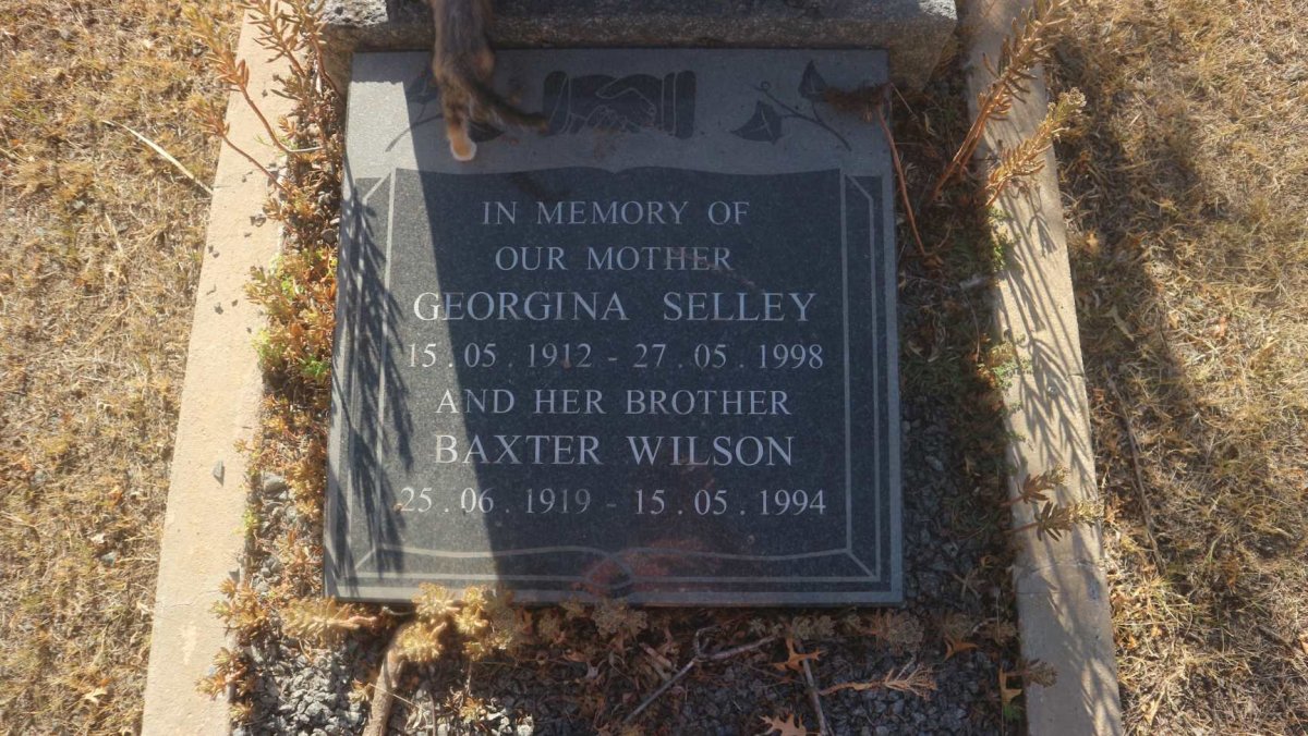 SELLEY Georgina nee WILSON 1912-1998 :: WILSON Baxter 1919-1994