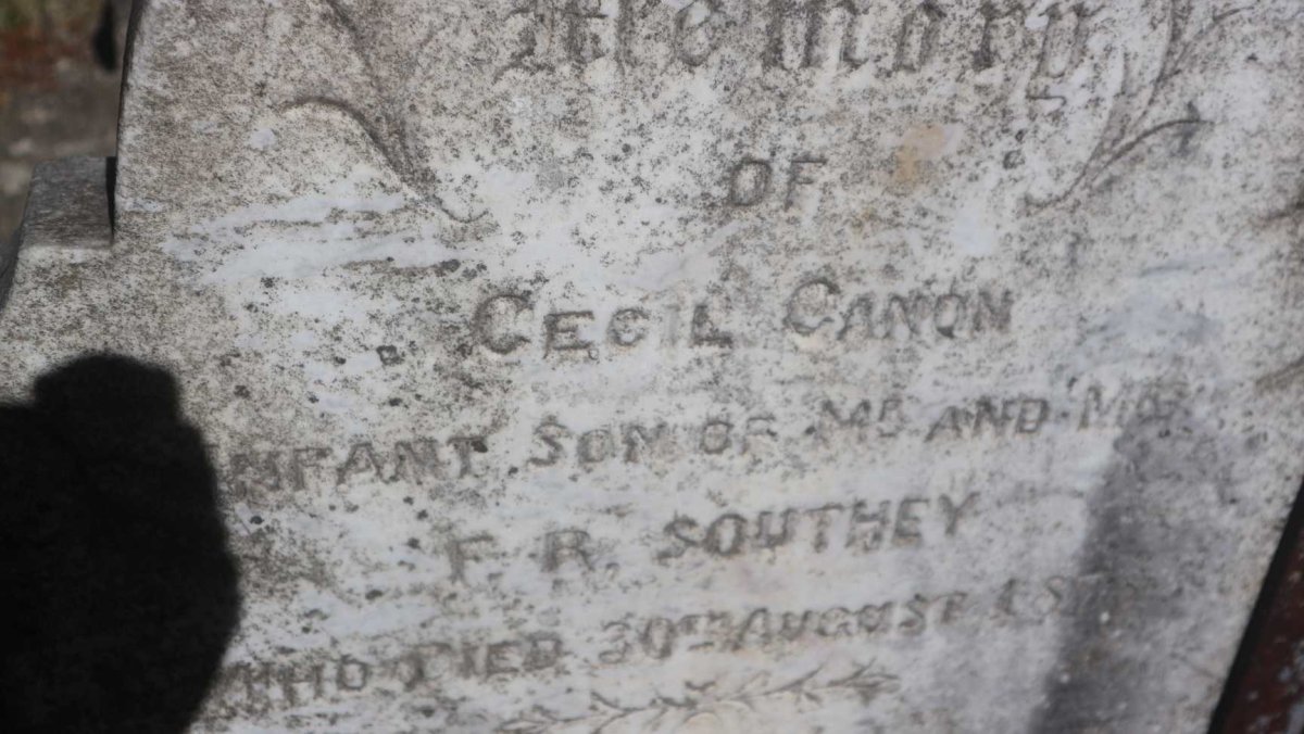 SOUTHEY Cecil Canon -187?