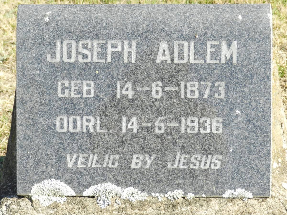 ADLEM Joseph 1873-1936