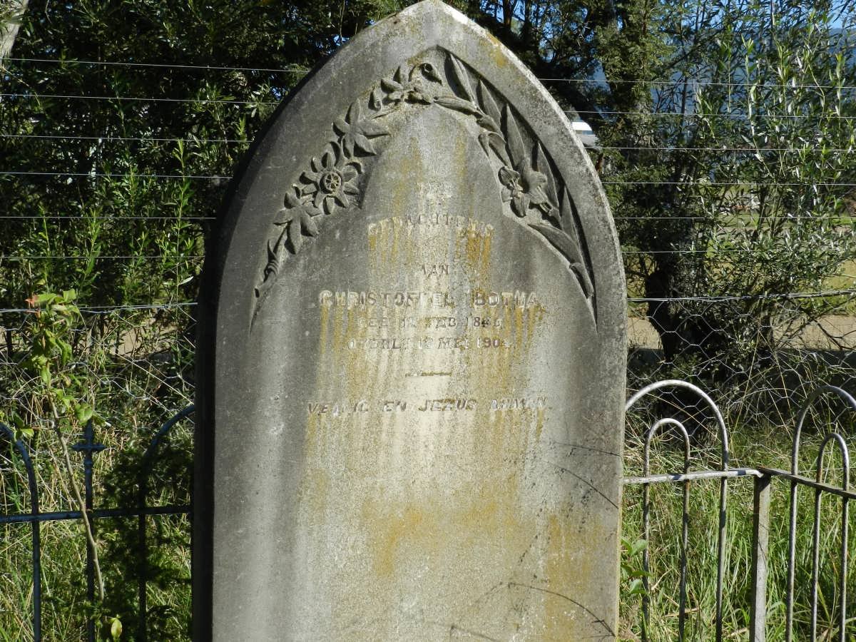 BOTHA Christoffel 1855-1904