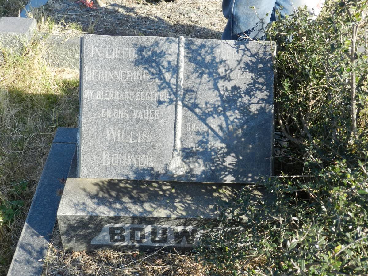 BOUWER Willis 1899-1959