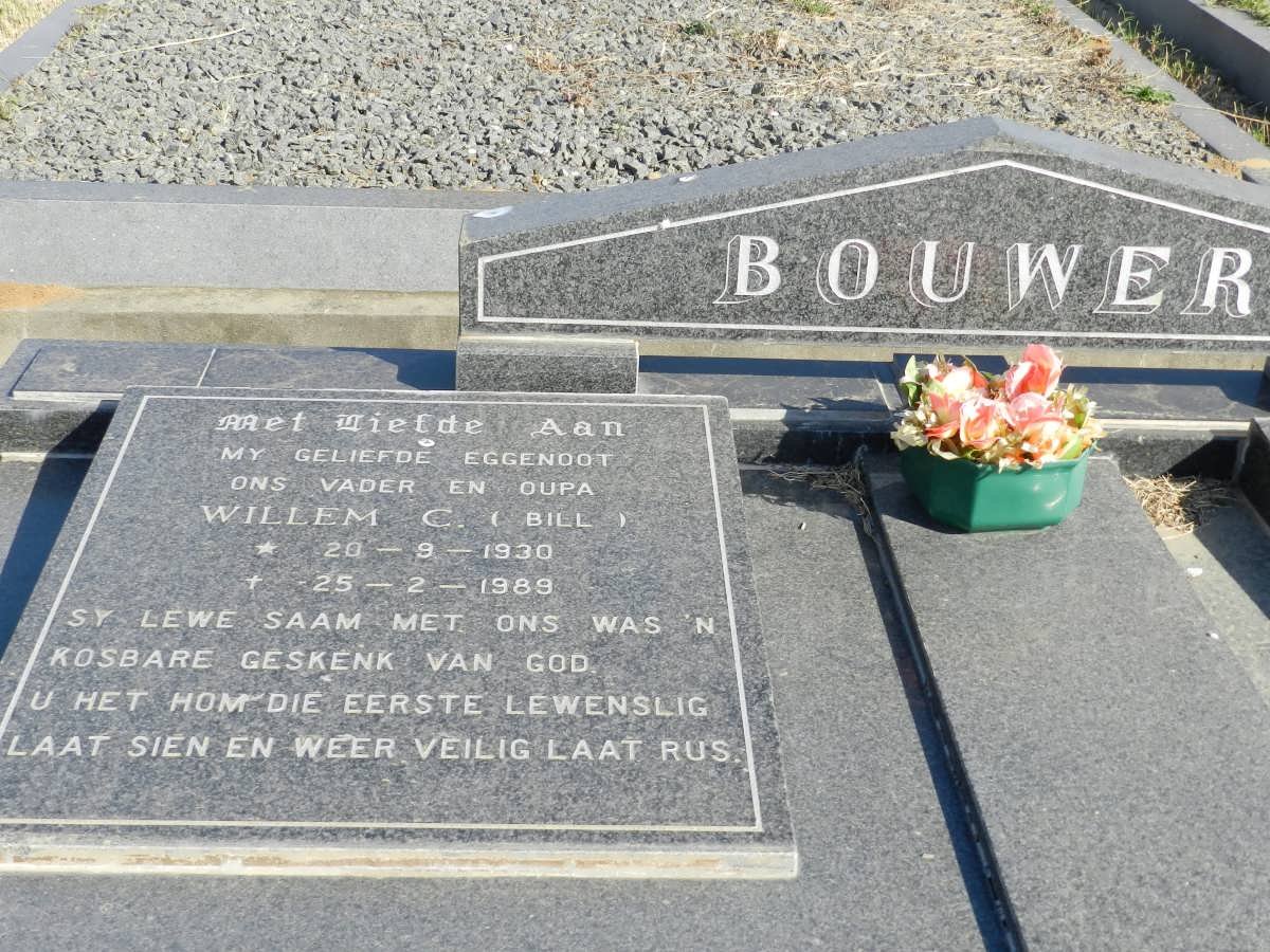 BOUWER Willem C. 1930-1989