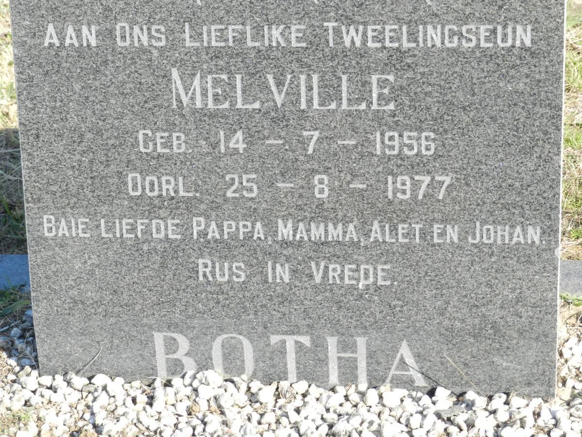 BOTHA Melville 1956-1977