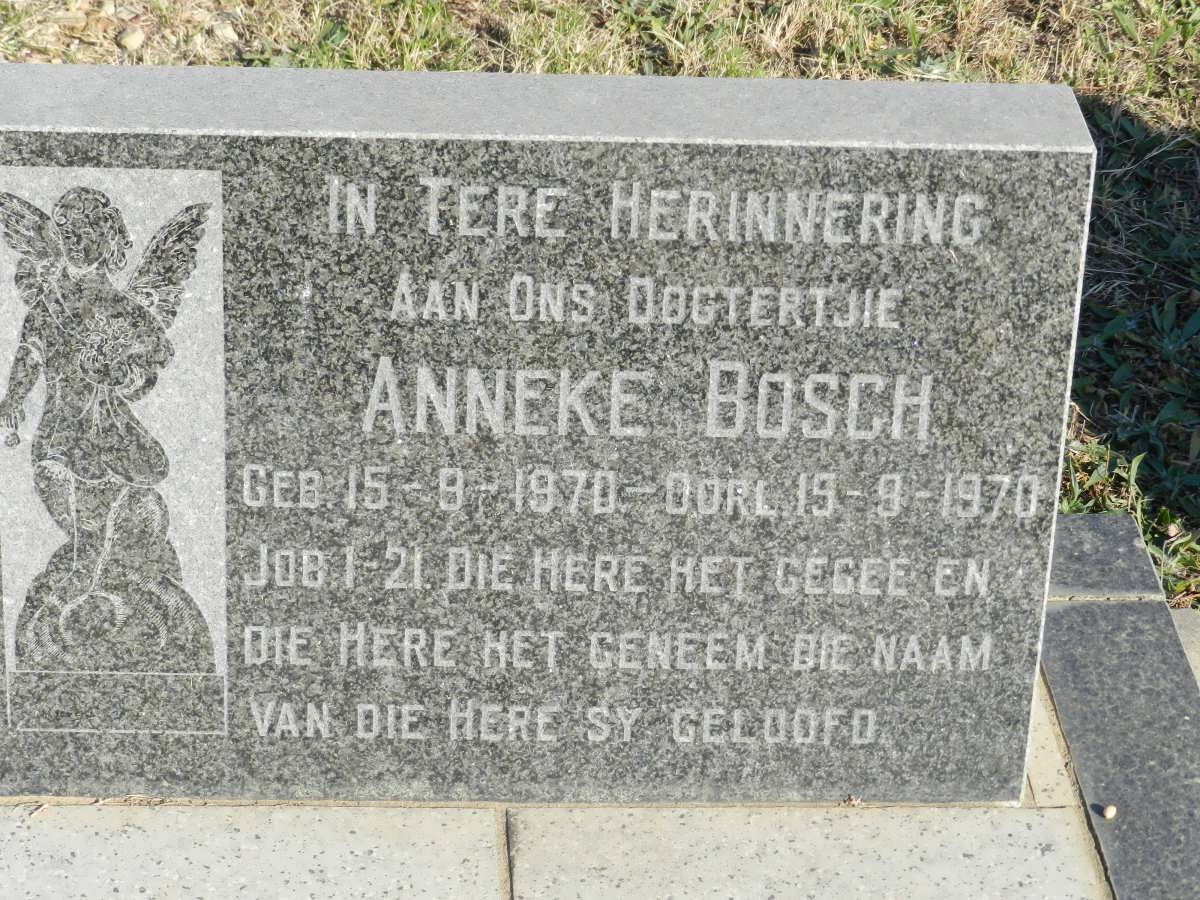 BOSCH Anneke 1970-1970