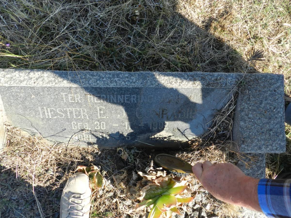 CONRADIE Hester E.J. 1902-1965