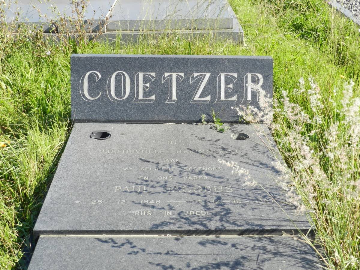 COETZER Paul Jacobus 1948-1987