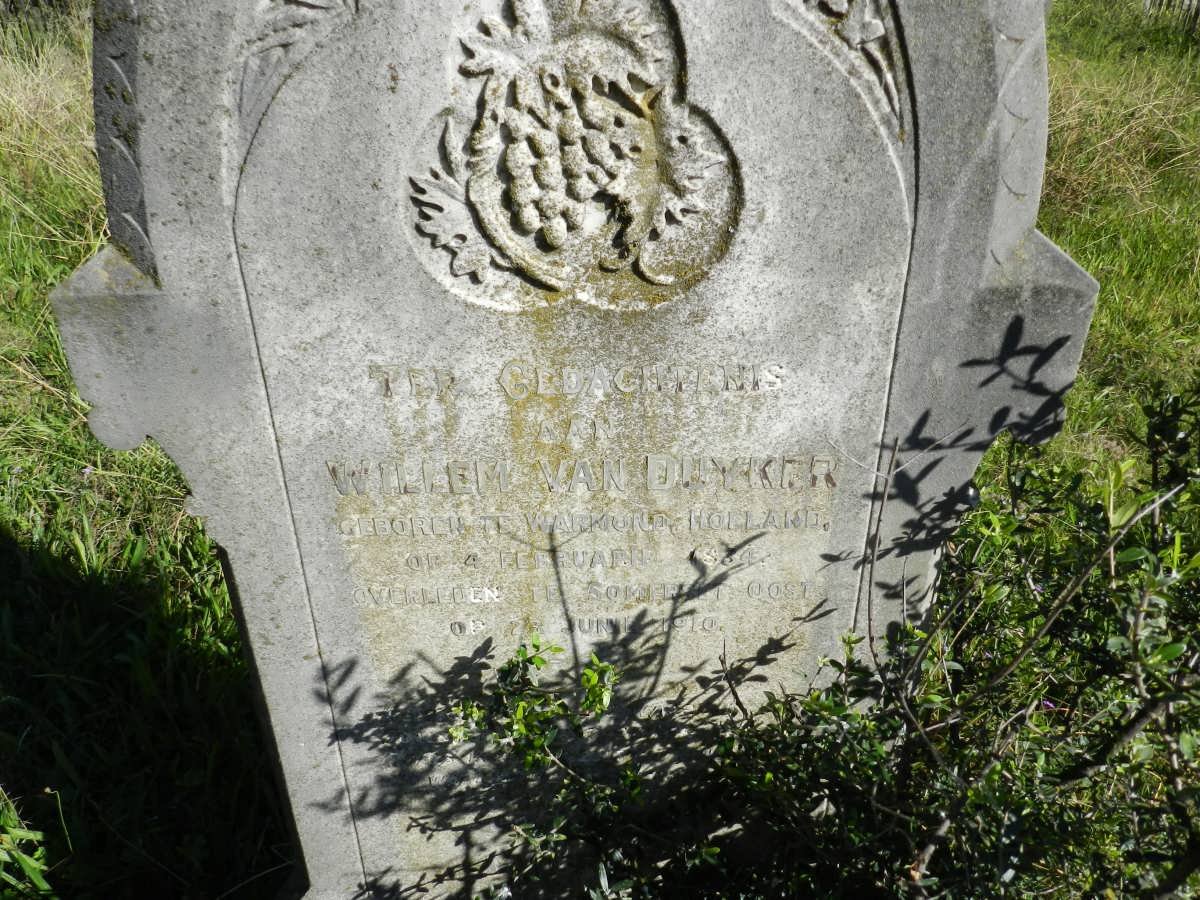 DUYKER Willem, van 1834-1910