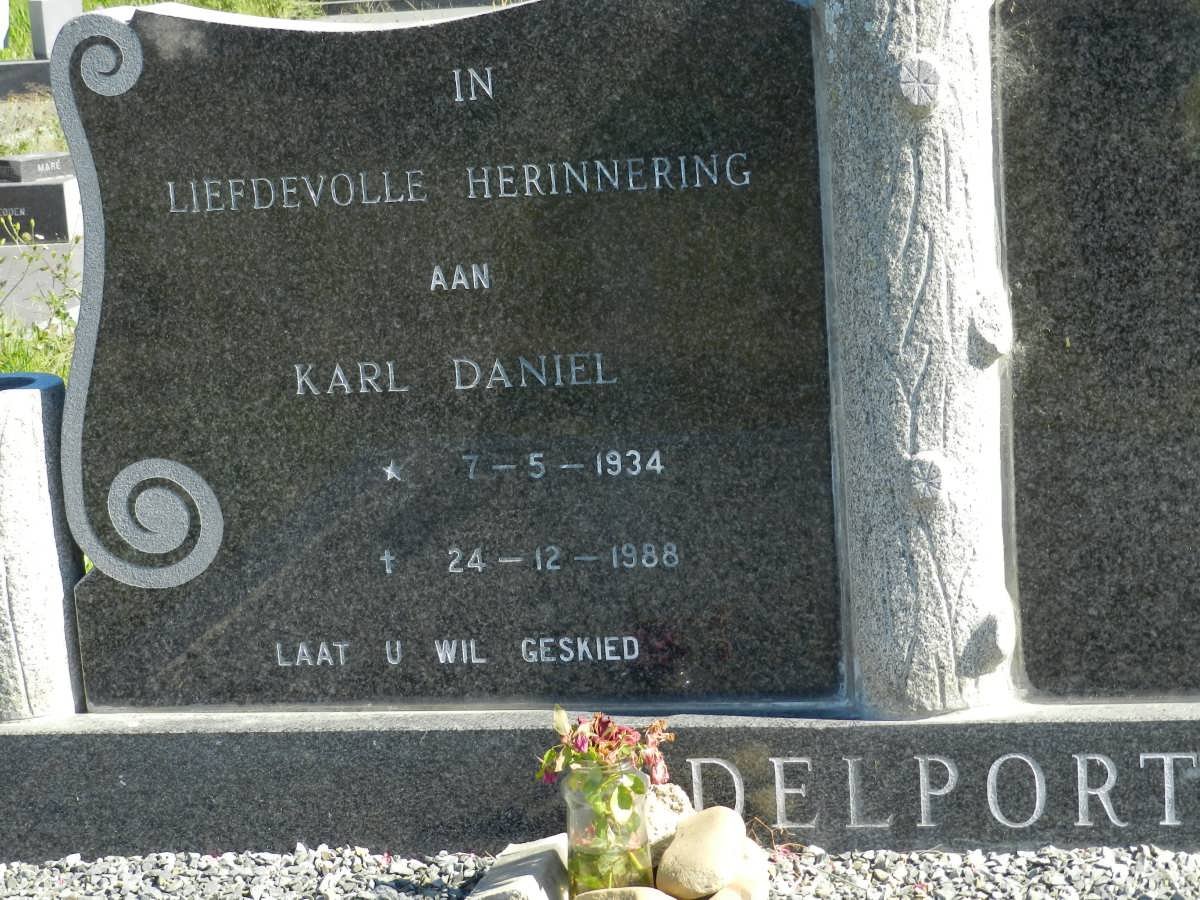 DELPORT Karl Daniel 1934-1988