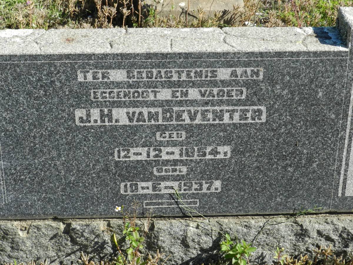 DEVENTER J.H., van 1854-1937