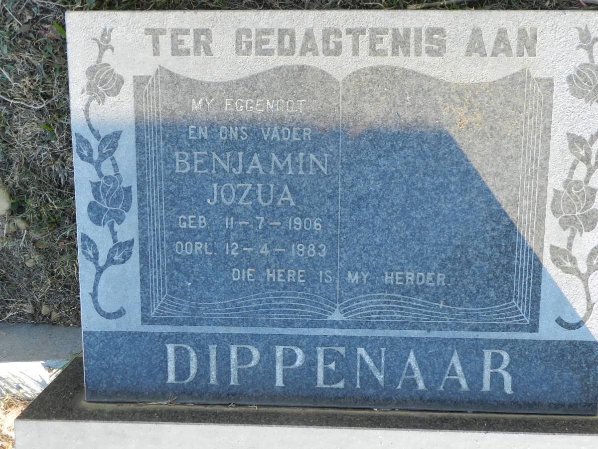 DIPPENAAR Benjamin Jozua 1906-1983