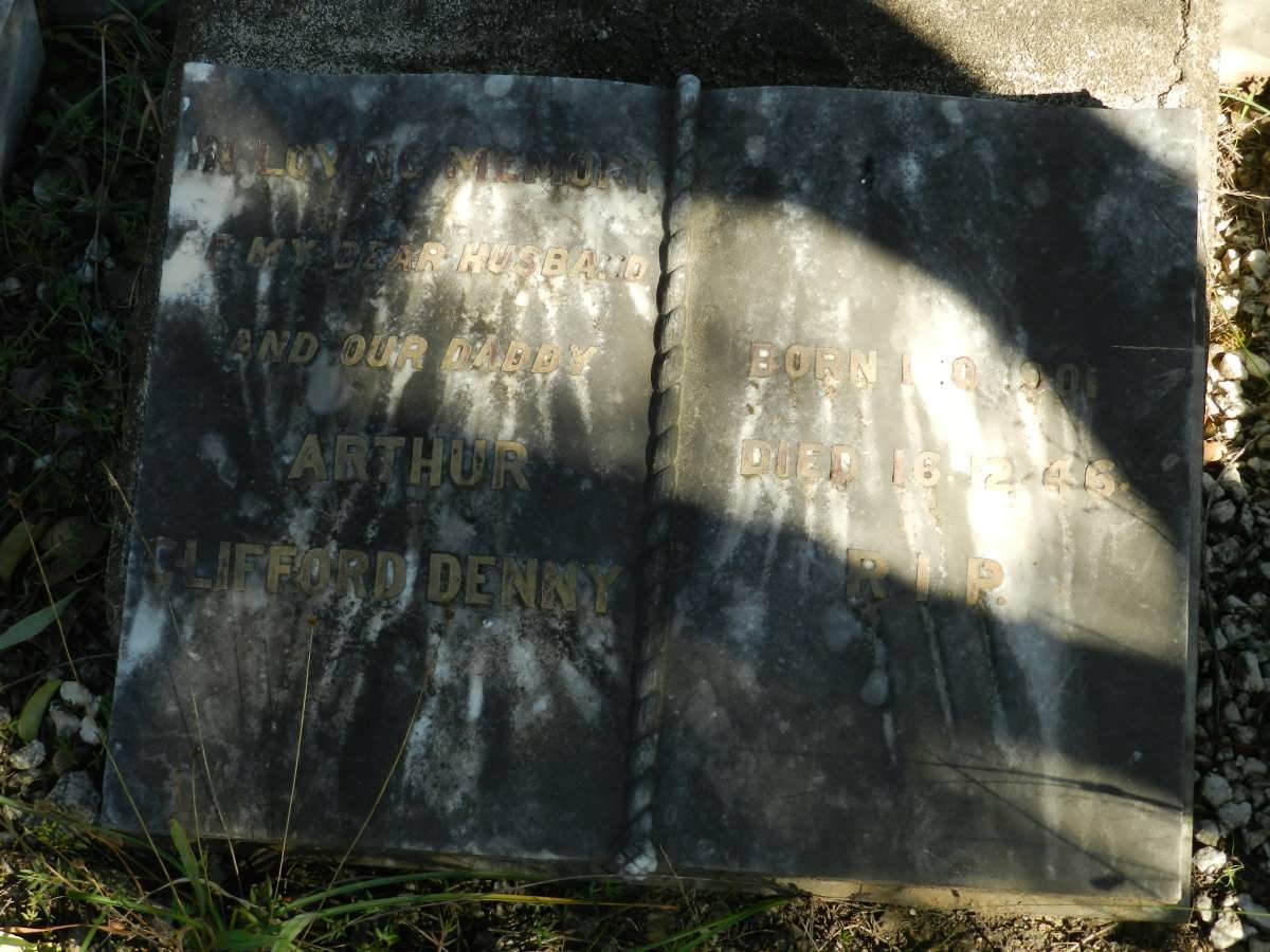 DENNY Arthur Clifford 1901-1946