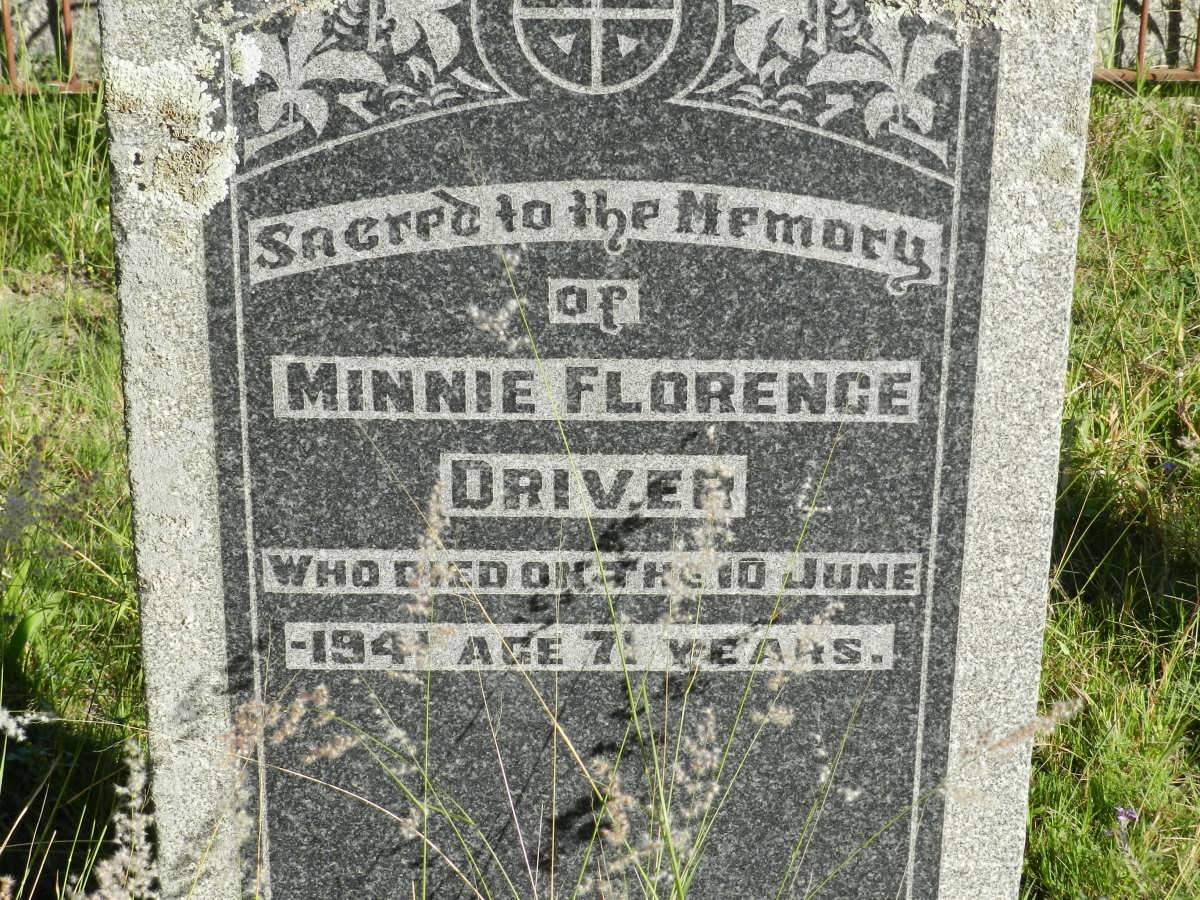 DRIVER Minnie Florence -1941