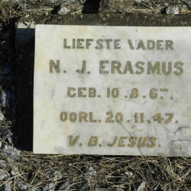ERASMUS N.J.  1867-1947