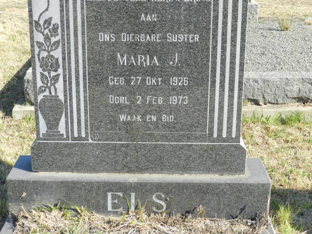 ELS Maria J. 1926-1973