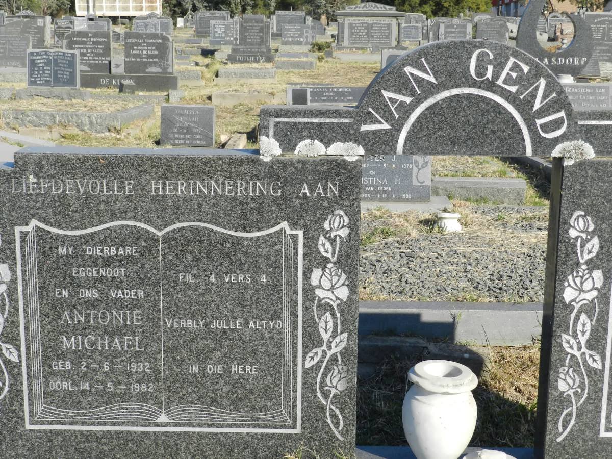 GEND Antonie Michael, van 1932-1982