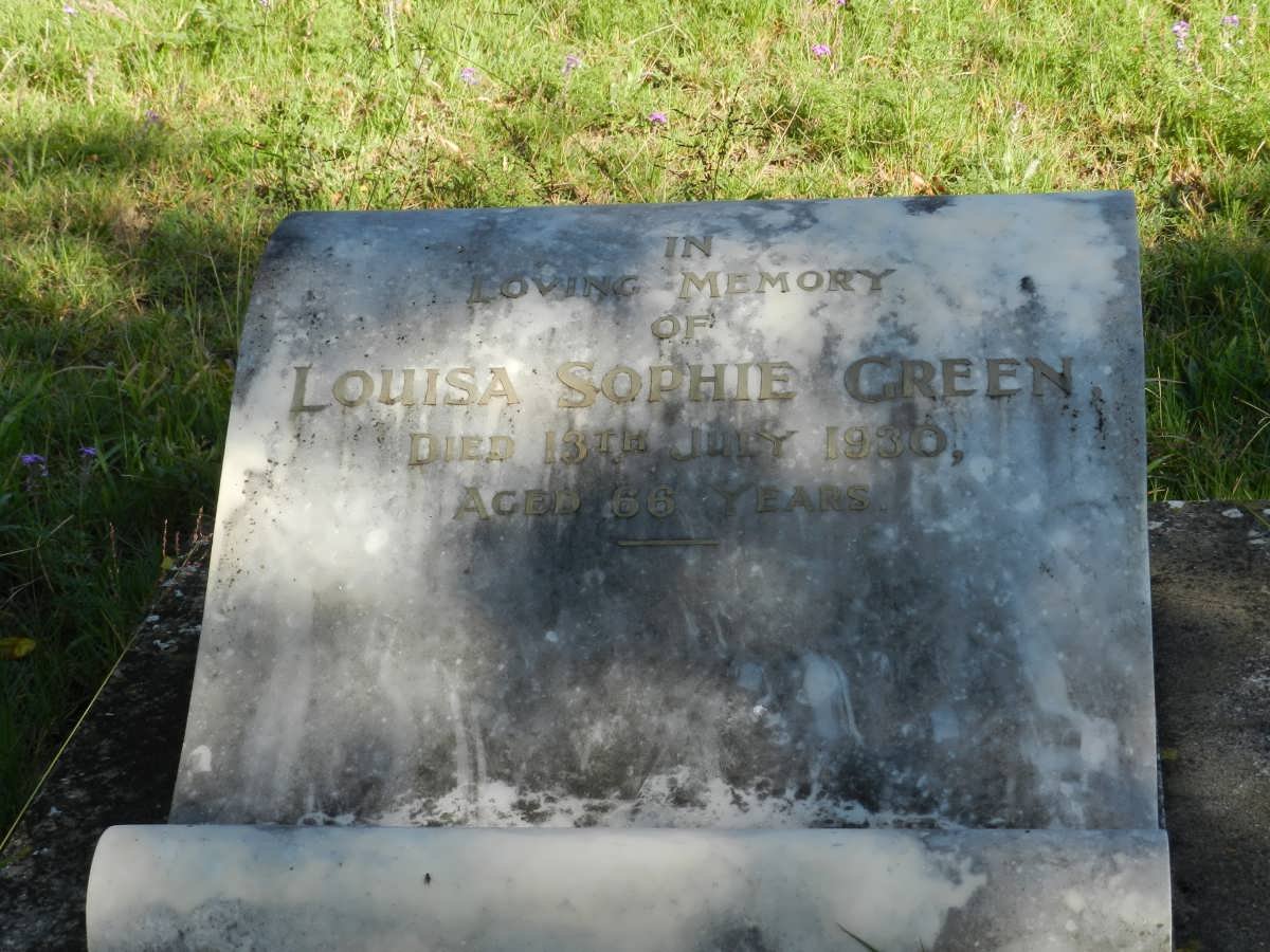 GREEN Louisa Sophie -1930