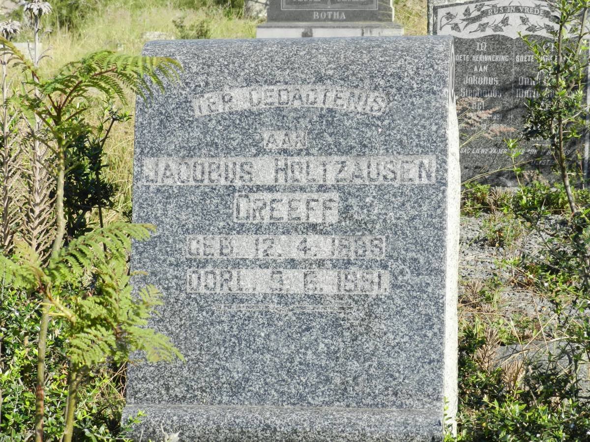 GREEFF Jacobus Holtzhausen 1888-1951