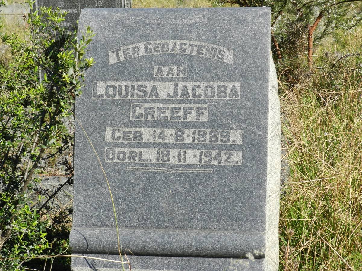 GREEFF Louisa Jacoba 1889-1942