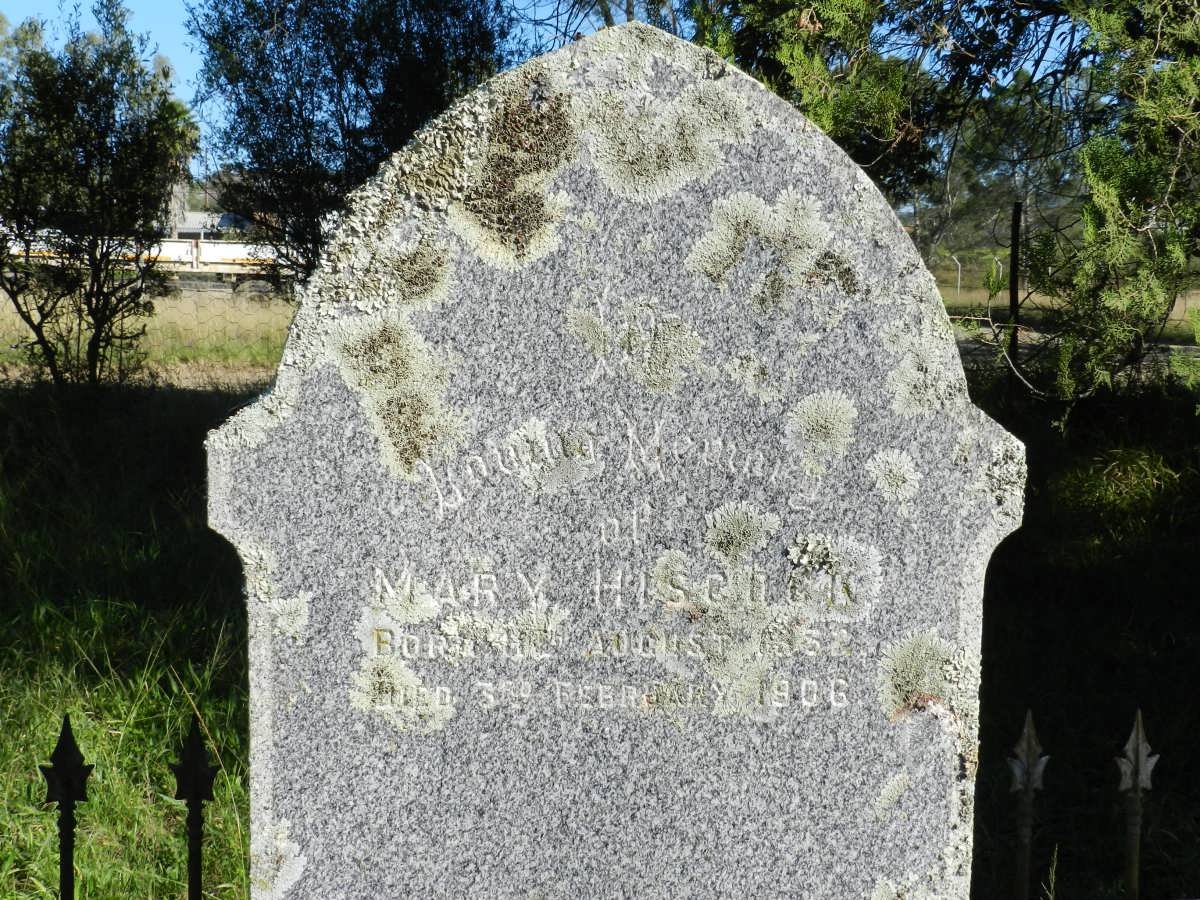 HISCOCK Mary 1852-1906