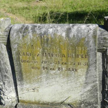 HEINEN Carl -1921 &amp; Martha -1931
