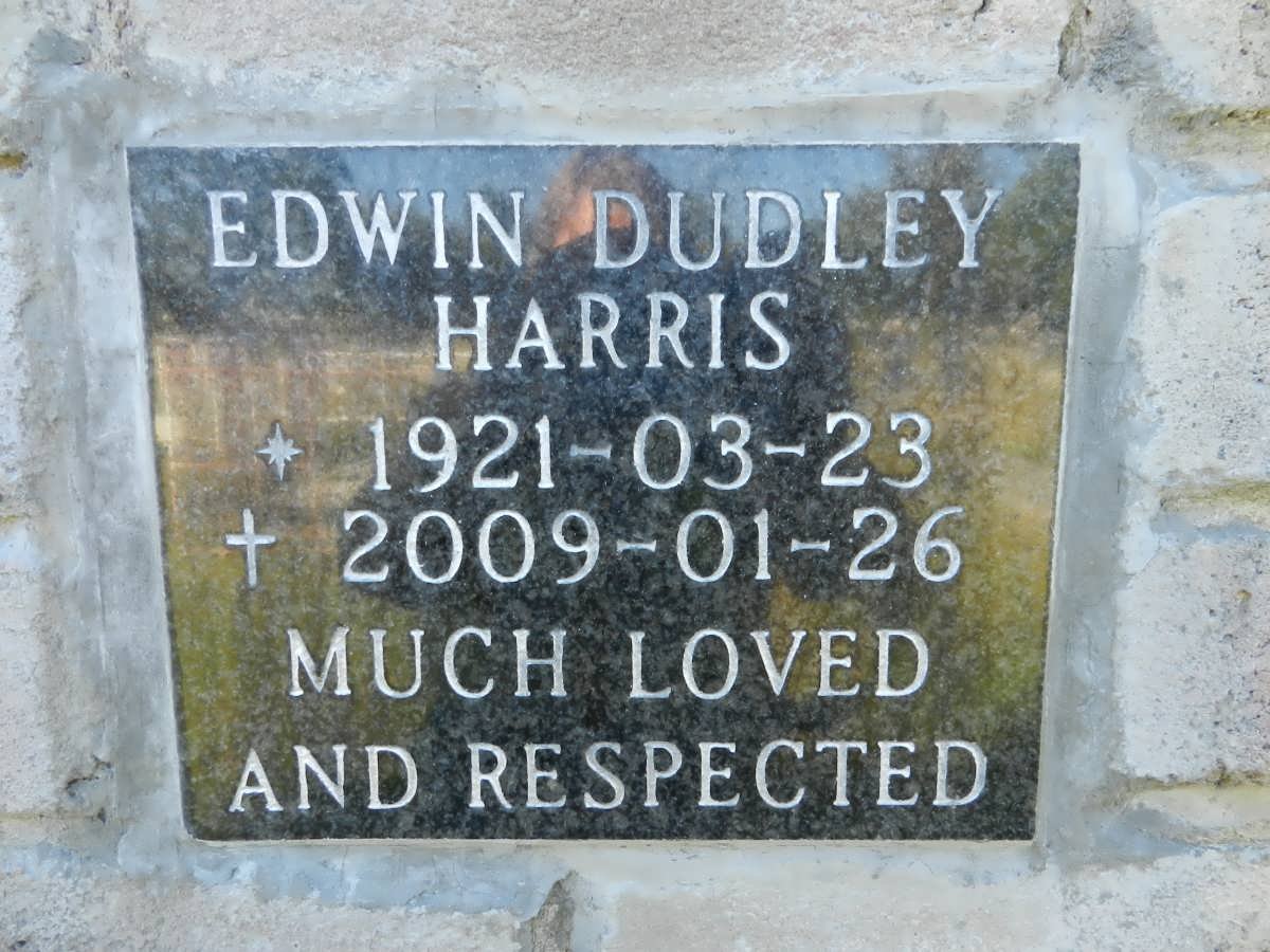 HARRIS Edwin Dudley 1921-2009