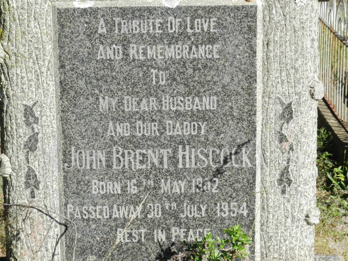 HISCOCK John Brent 1902-1954