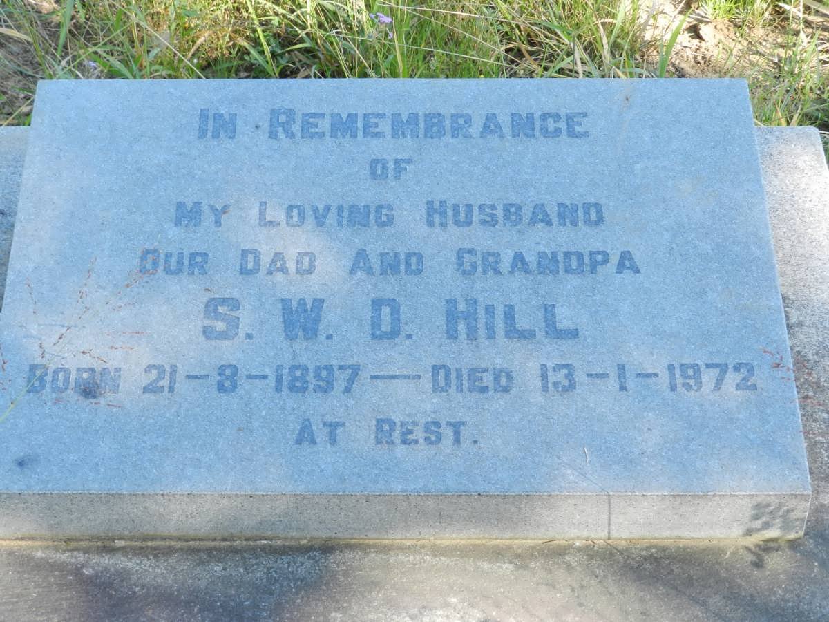 HILL S.W.D. 1897-1972