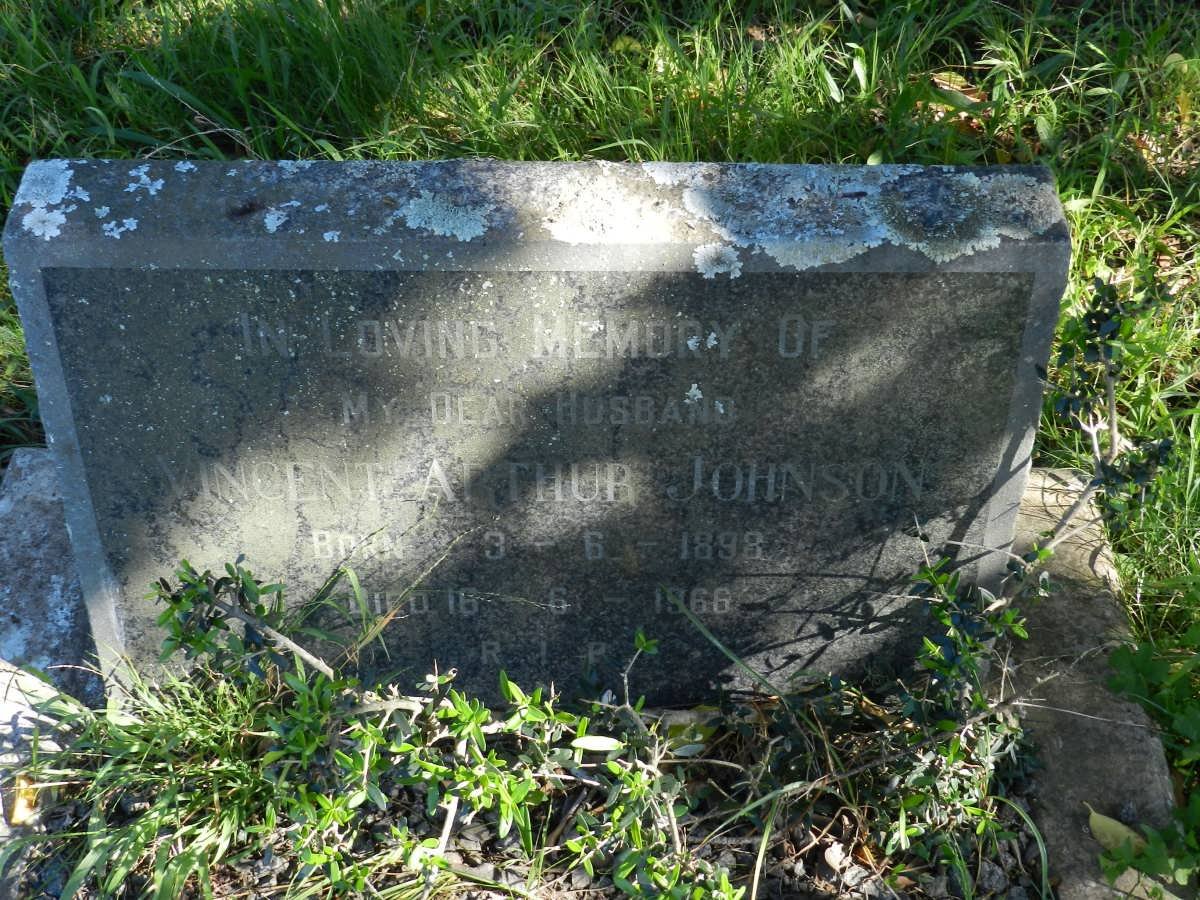 JOHNSON Vincent Arthur 1898-1966