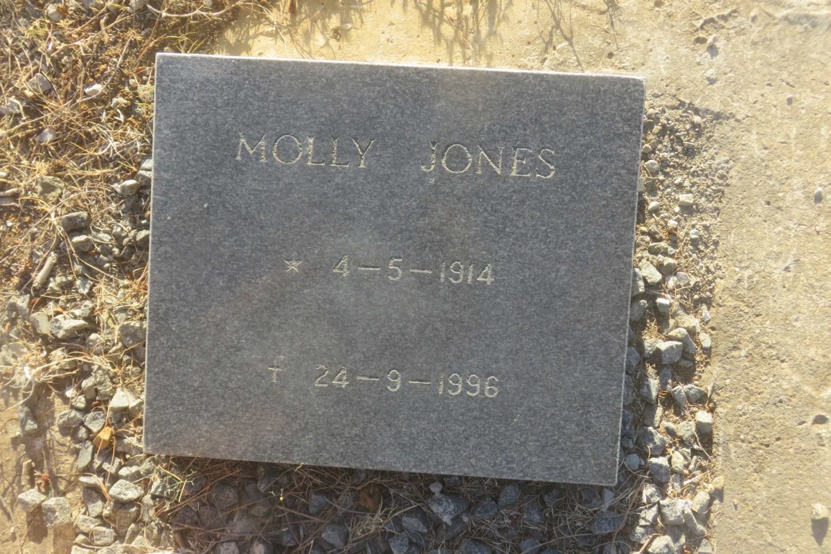 JONES Molly 1914-1996