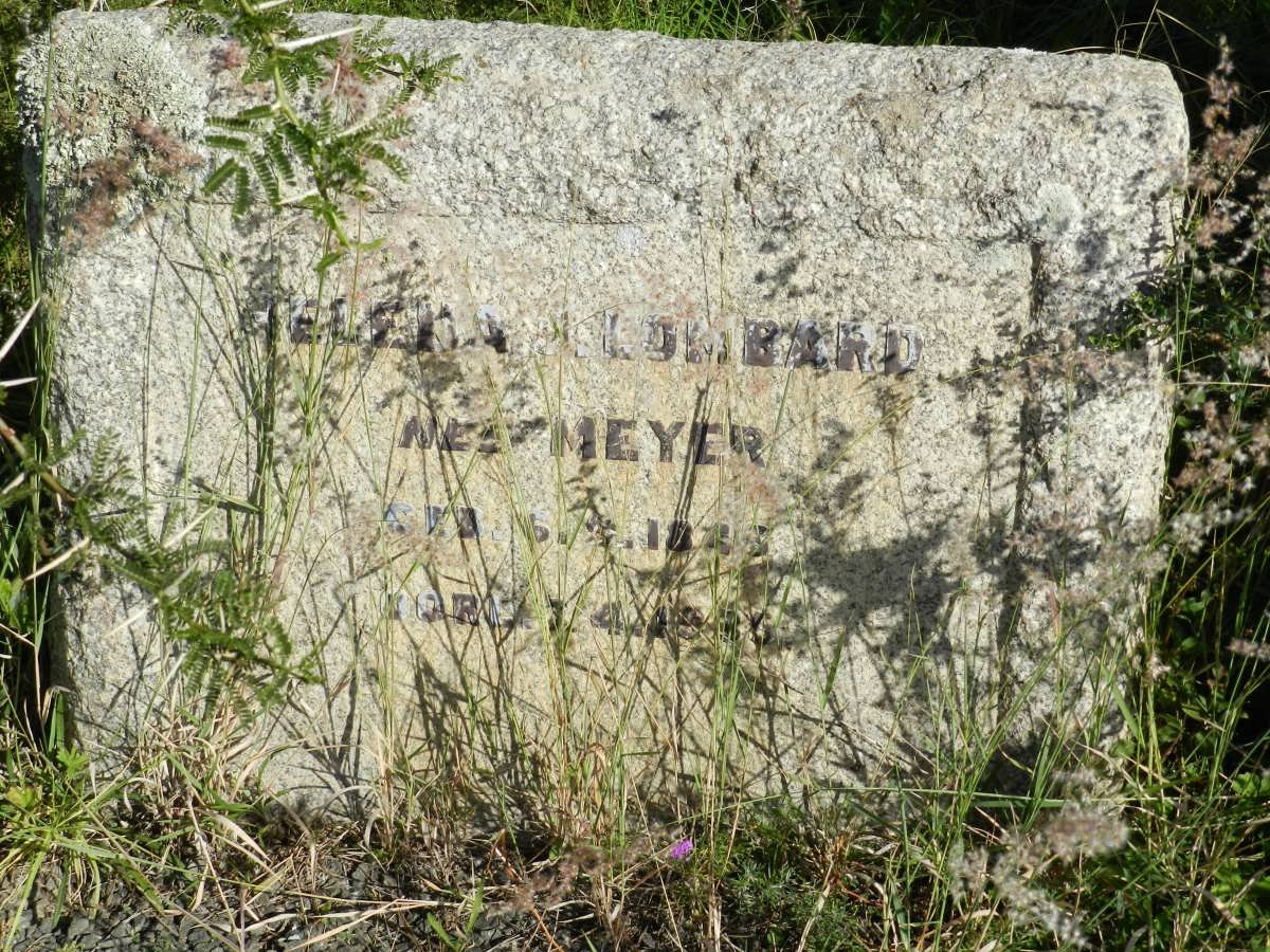 LOMBARD Helena nee MEYER 1846-1935