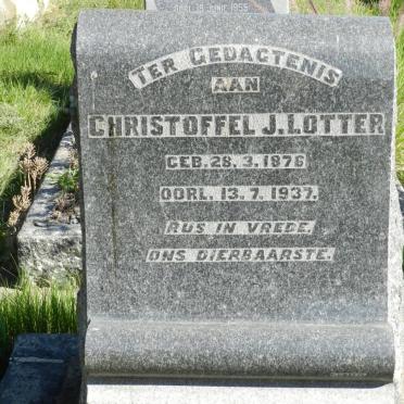 LOTTER Christoffel J. 1876-1937